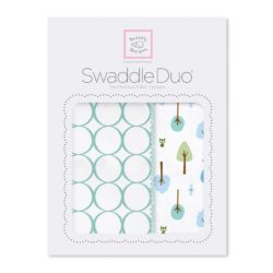 Фото товара Набор пеленок  SwaddleDesigns Swaddle Duo SC Cute & Wild