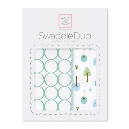 Фото товара Набор пеленок  SwaddleDesigns Swaddle Duo SC Cute & Wild