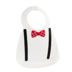 Фото товара Нагрудник MAKE MY DAY Baby Bib Scholar White