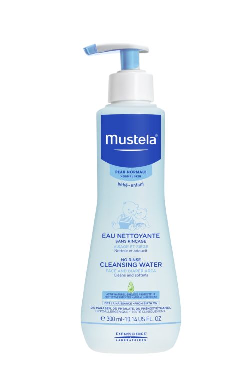 Фото товара Очищающая вода для новорожденных и детей Mustela