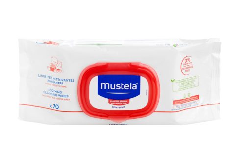 Фото товара Очищающие успокаивающие салфетки Mustela