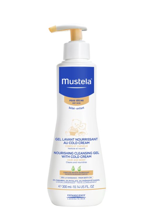 Фото товара Питательный гель для купания с кольд-кремом Mustela