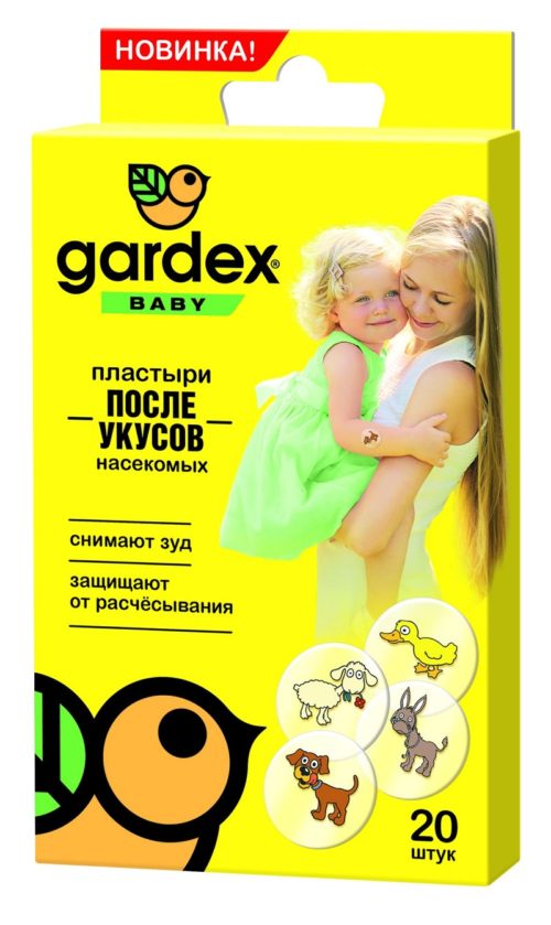 Фото товара Пластыри после укусов насекомых Gardex