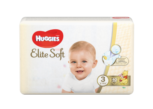 Фото товара Подгузники Huggies Элит Софт 3 (5-9кг)