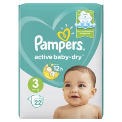 Фото товара Подгузники PAMPERS Active Baby миди (6-10кг)