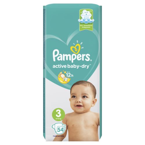 Фото товара Подгузники PAMPERS Active Baby миди (6-10кг)