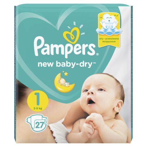 Фото товара Подгузники PAMPERS New Baby для новорожденных (2-5 кг)