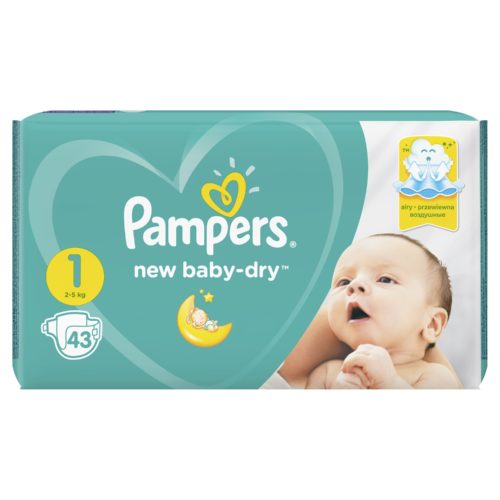 Фото товара Подгузники PAMPERS New Baby для новорожденных (2-5кг)