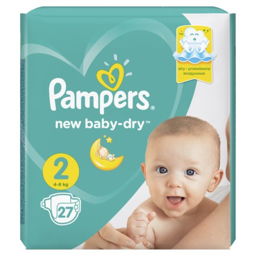 Фото товара Подгузники PAMPERS New Baby мини (4-8кг)