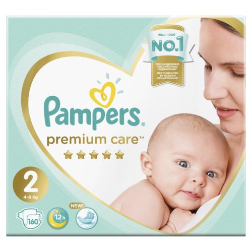 Фото товара Подгузники PAMPERS Premium Care New Baby (4-8 кг)