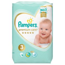 Фото товара Подгузники PAMPERS Premium миди (6-10кг)