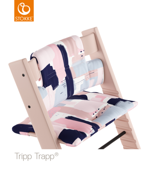 Фото товара Подушка для стульчика Stokke Tripp Trapp Paintbrush OC