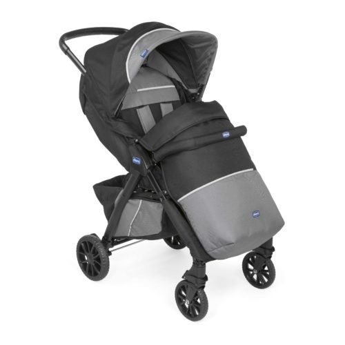 Фото товара Прогулочная коляска Chicco Kwik.One JET BLACK