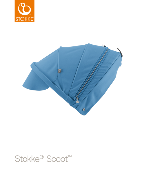 Фото товара Сменный капюшон для коляски Stokke Scoot Blue