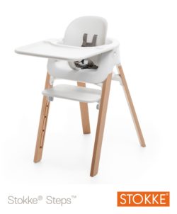 Фото товара Столик-поднос Tray для стульчика Stokke Steps White