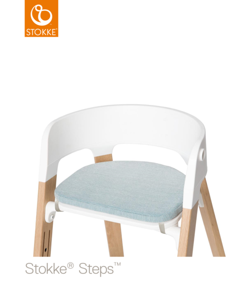 Фото товара Съемная подушка на стульчик Stokke Steps Jade Twill