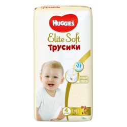 Фото товара Трусики-подгузники Huggies Элит Софт 4 (9-14кг)