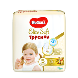 Фото товара Трусики-подгузники Huggies Элит Софт 5 (12-17кг)