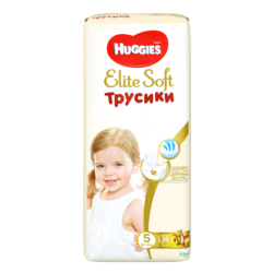 Фото товара Трусики-подгузники Huggies Элит Софт 5 (12-17кг)