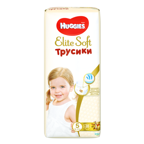 Фото товара Трусики-подгузники Huggies Элит Софт 5 (12-17кг)