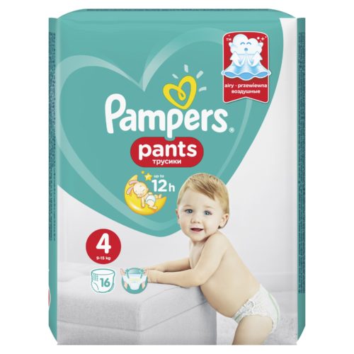 Фото товара Трусики-подгузники PAMPERS Pants макси (9-15кг)