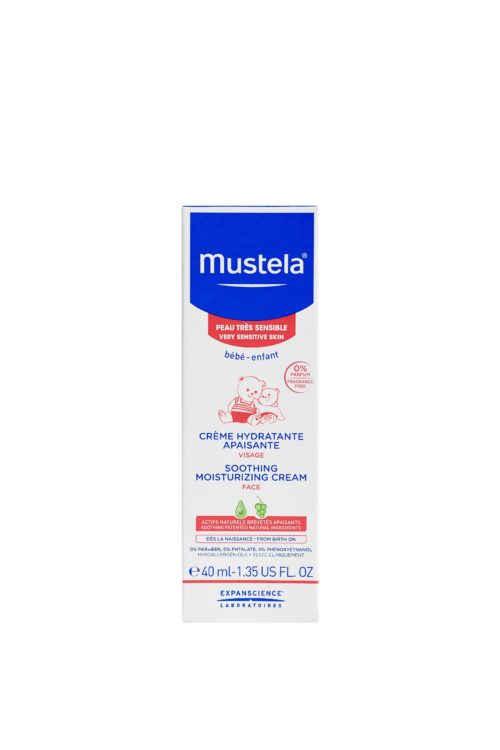 Фото товара Увлажняющий успокаивающий крем для лица Mustela