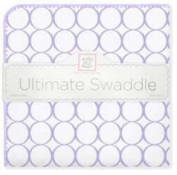 Фото товара Фланелевая пеленка для новорожденного SwaddleDesigns Lavender Mod/WH